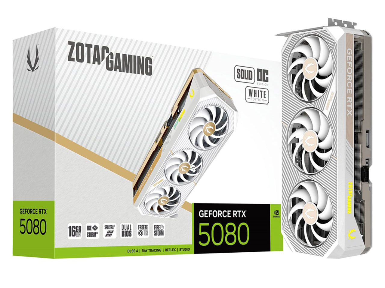 ZOTAC GAMING GeForce RTX 5080 SOLID OC White Edition ZT-B50800Q-10Pの高価買取価格