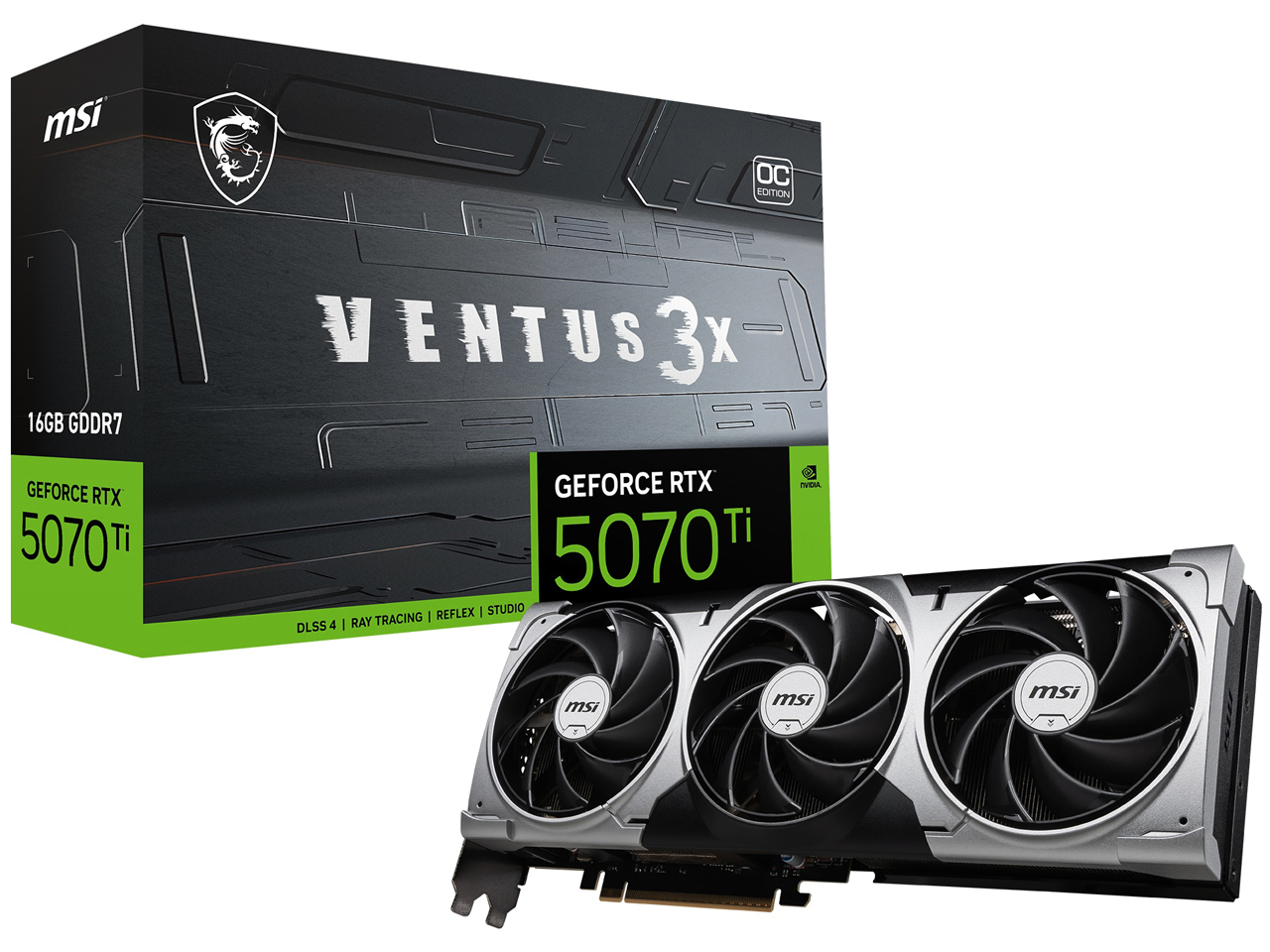 MSI GeForce RTX 5070 Ti 16G VENTUS 3X OCの高価買取価格