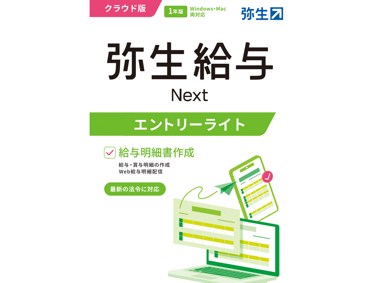 弥生 給与 Next エントリーライトプラン 通常版の高価買取価格