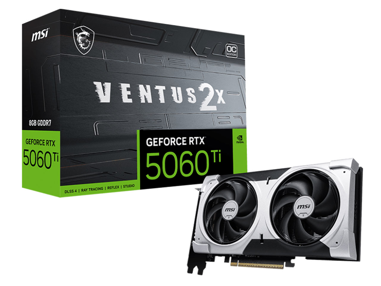 MSI GeForce RTX 5060 Ti 8G VENTUS 2X OC PLUSの高価買取価格 MSI GeForce RTX 5060 Ti 8G VENTUS 2X OC PLUSの高価買取価格