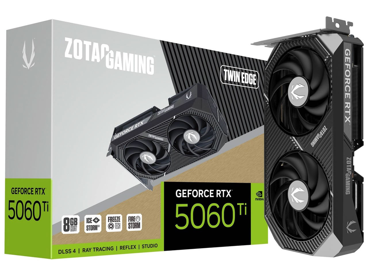 ZOTAC GAMING GeForce RTX 5060 Ti 8GB Twin Edge ZT-B50610E-10Mの高価買取価格 ZOTAC GAMING GeForce RTX 5060 Ti 8GB Twin Edge ZT-B50610E-10Mの高価買取価格