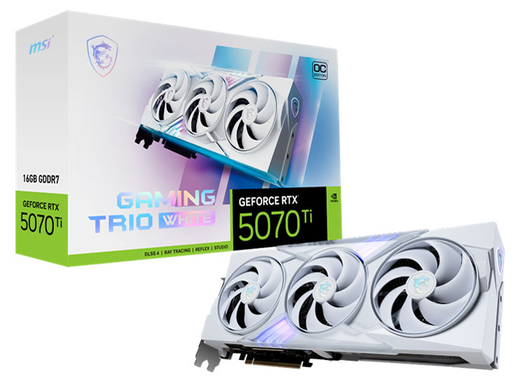 MSI GeForce RTX 5070 Ti 16G GAMING TRIO OC WHITEの高価買取価格