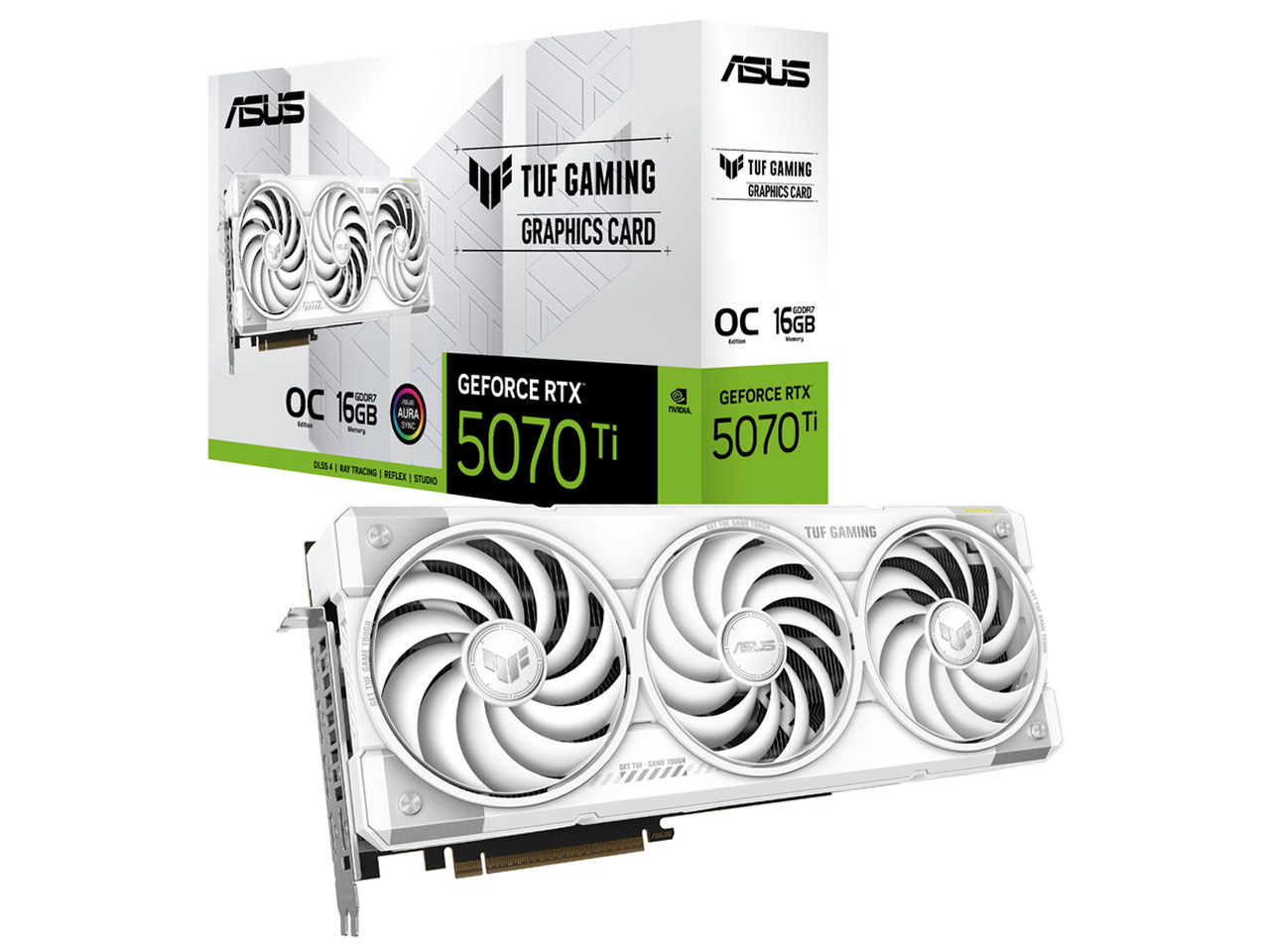 ASUS TUF-RTX5070TI-O16G-WHITE-GAMINGの高価買取価格