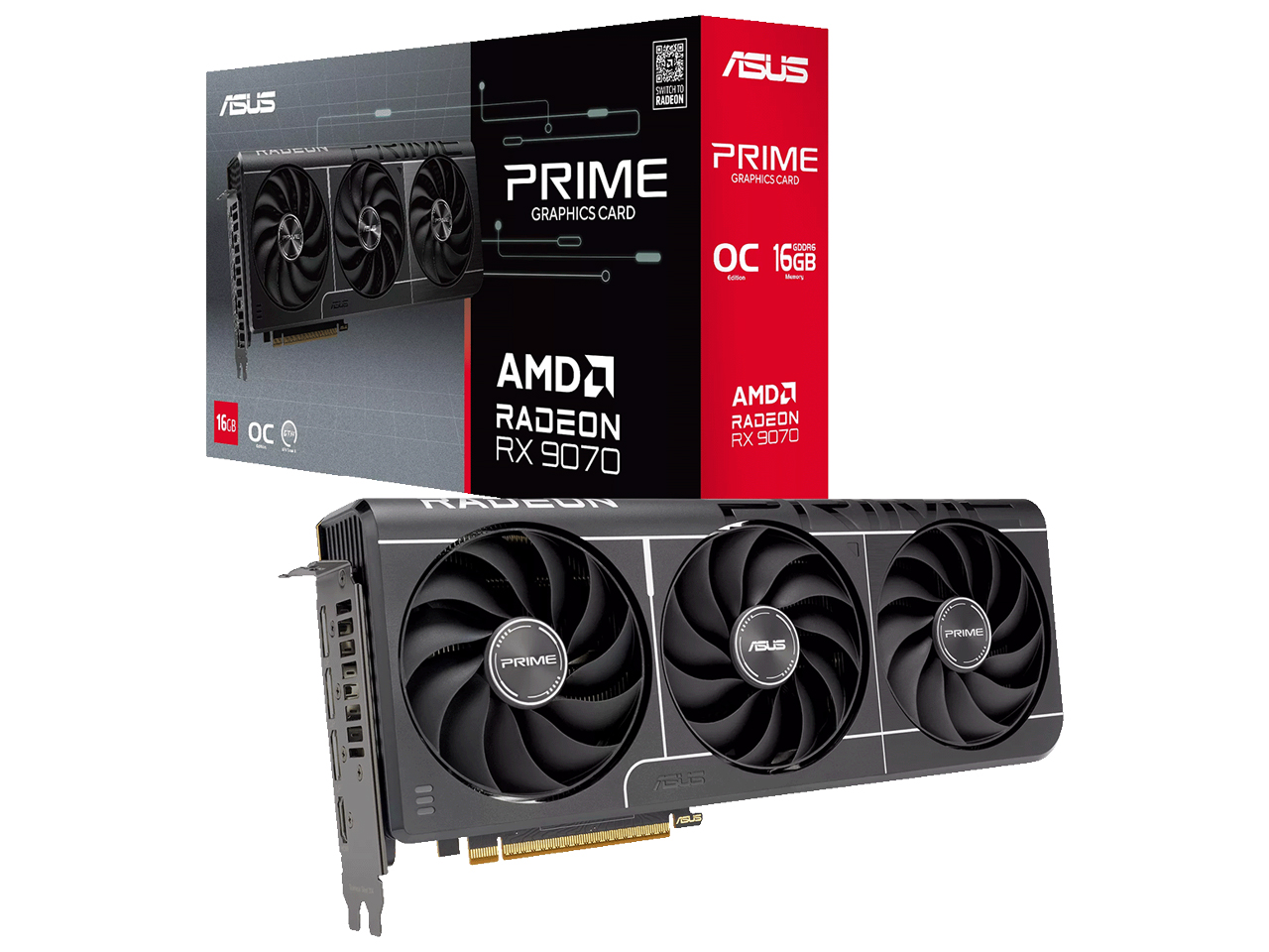ASUS PRIME-RX9070-O16G-EVO