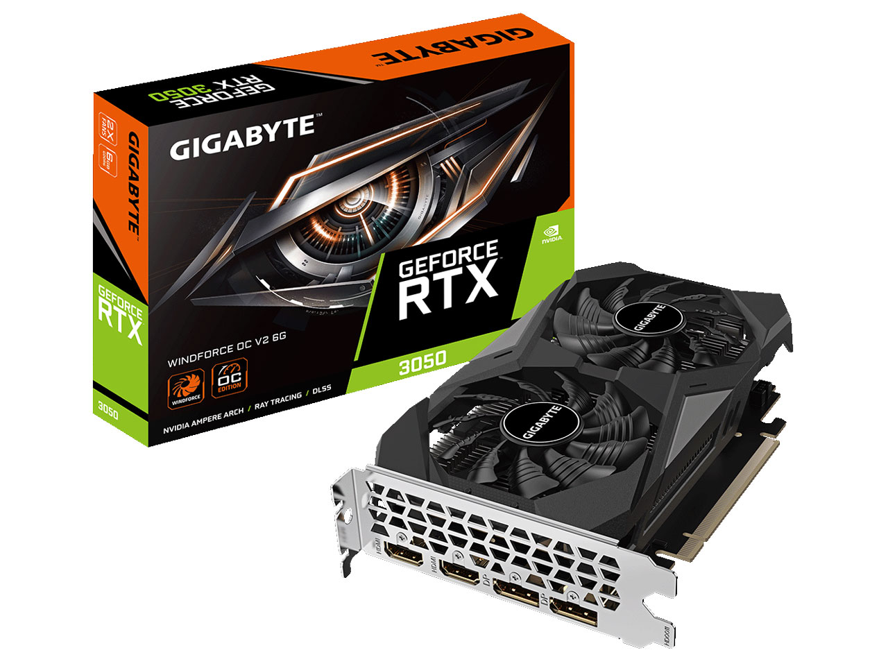 GIGABYTE GV-N3050WF2OCV2-6GD