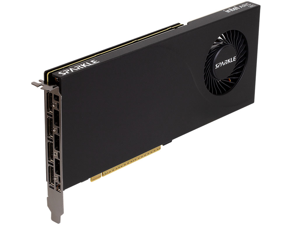 SPARKLE Intel Arc Pro B50 16GB Blower SBP50W-16Gの高価買取価格 SPARKLE Intel Arc Pro B50 16GB Blower SBP50W-16Gの高価買取価格